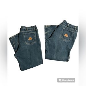 Bulwark Protective Apparel FR Safety Jeans Blue Light Wash 2 pair